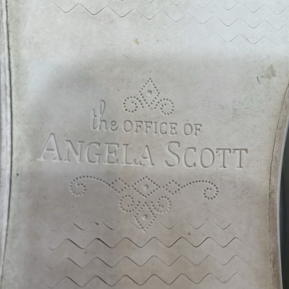 The Office of Angela Scott El Capitan Platform Colorblock Sneaker Black 8 EUC - Picture 8 of 14